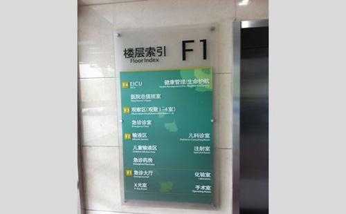 醫院標識牌設計的四大要點，你知道嗎？